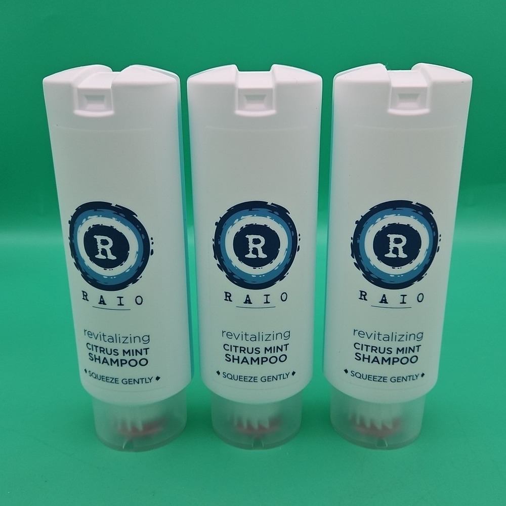 Set of 3 Bottles Raio‎ Revitalizing Shampoo Smart Care Citrus Mint 12.17 oz